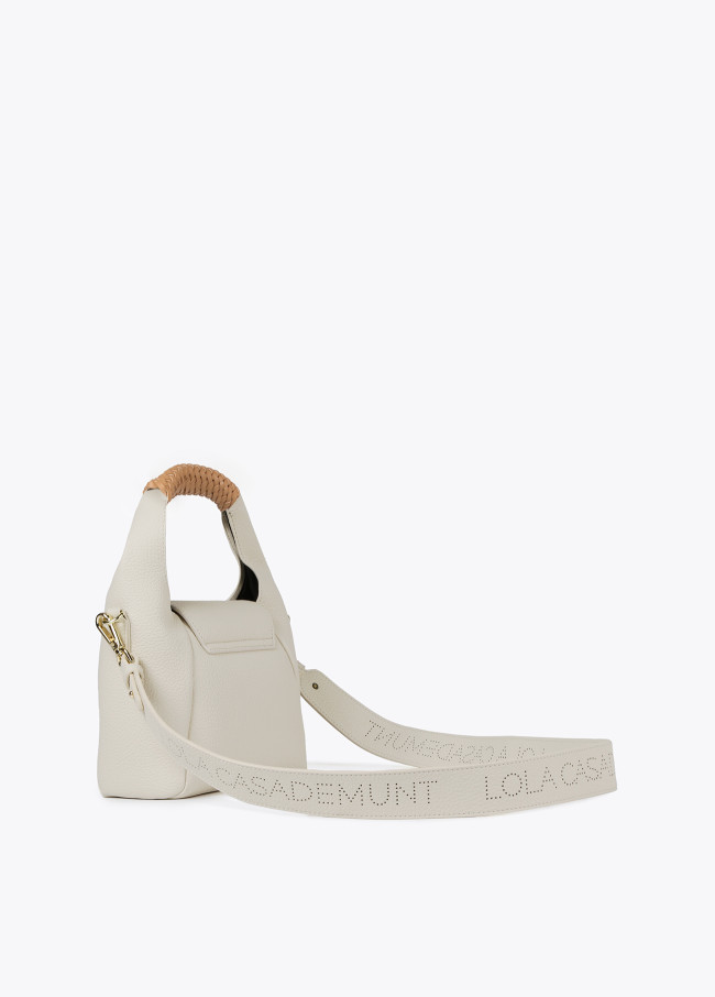 Lola Casademunt Bolso Bandolera Con Detalle Trenzado