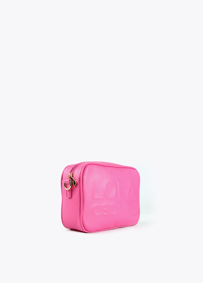 Lola Casademunt Bolso Bandolera Con Logo En Relieve