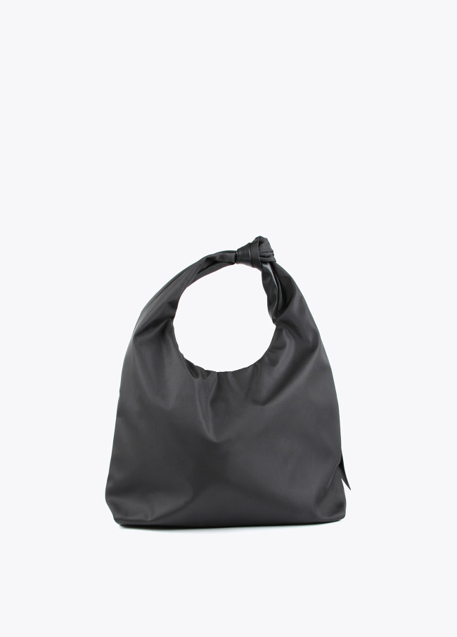 Lola Casademunt Bolso Shopper Materiales Combinados