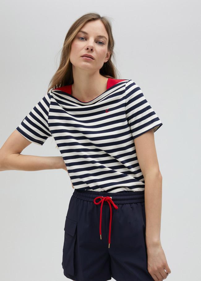 Lola Casademunt Camiseta Manga Corta Rayas. Limited Edition