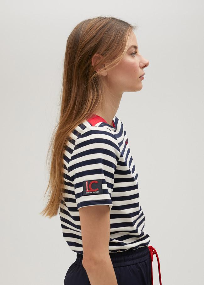 Lola Casademunt Camiseta Manga Corta Rayas. Limited Edition