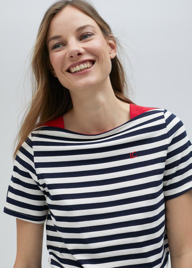 lola casademunt Camiseta manga corta rayas. Limited edition