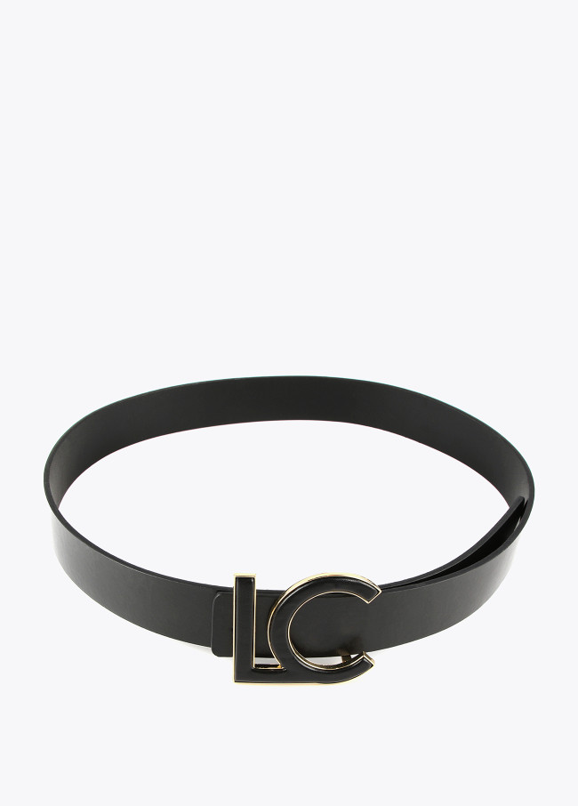 Lola Casademunt Cinturón Hebilla Forrada Efecto Piel