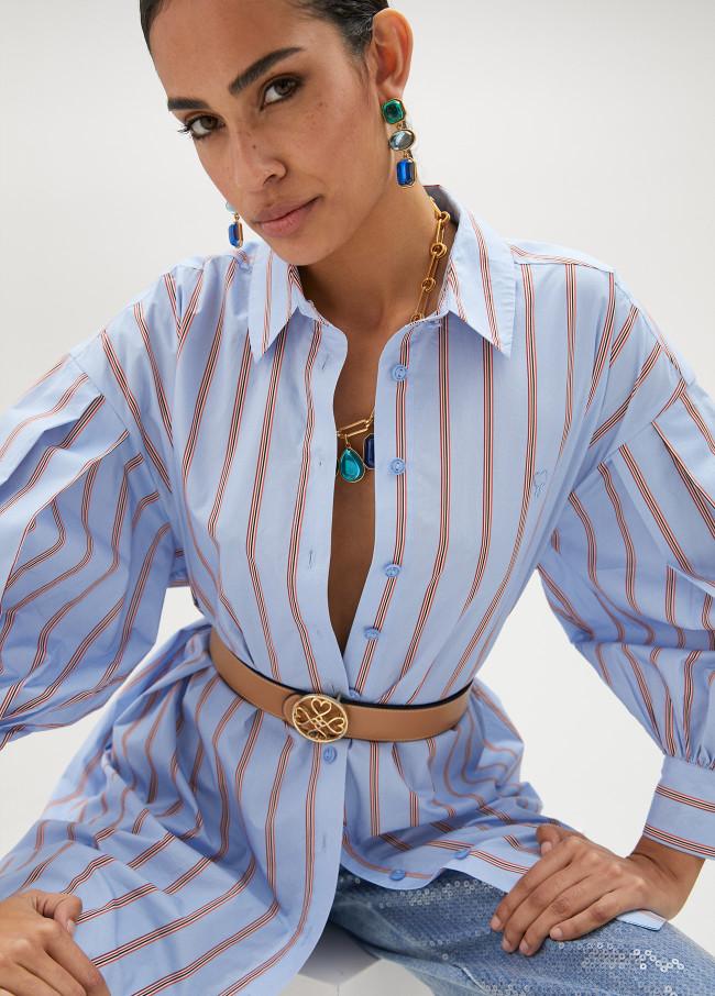 Lola Casademunt Cinturón Reversible Trébol Corazones