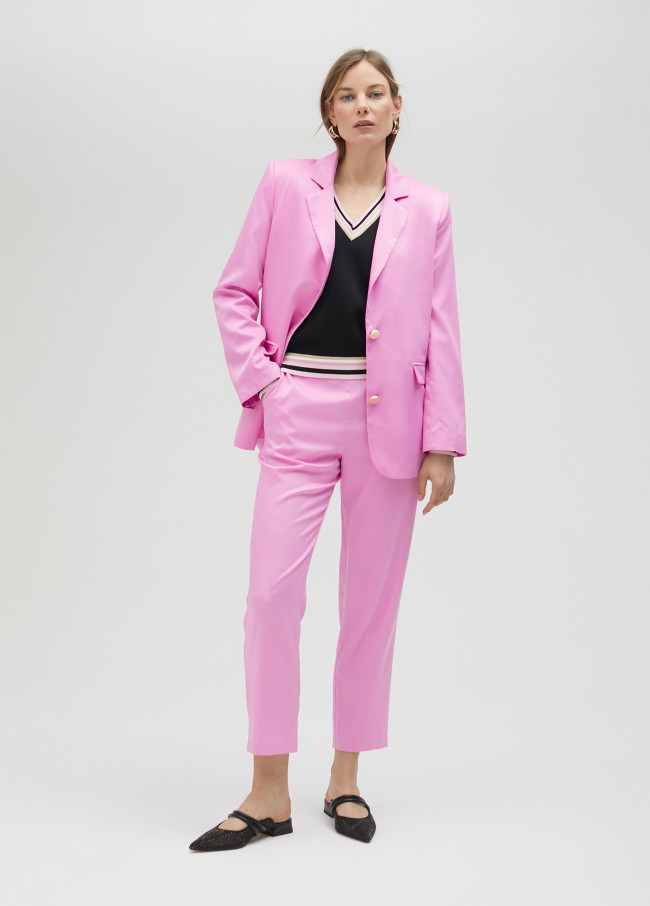 Lola Casademunt Americana Oversize Satinada