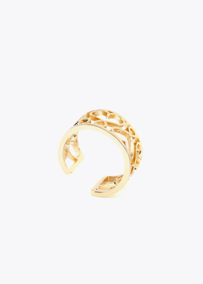 Lola Casademunt Anillo Corazones Infinitos Maxi