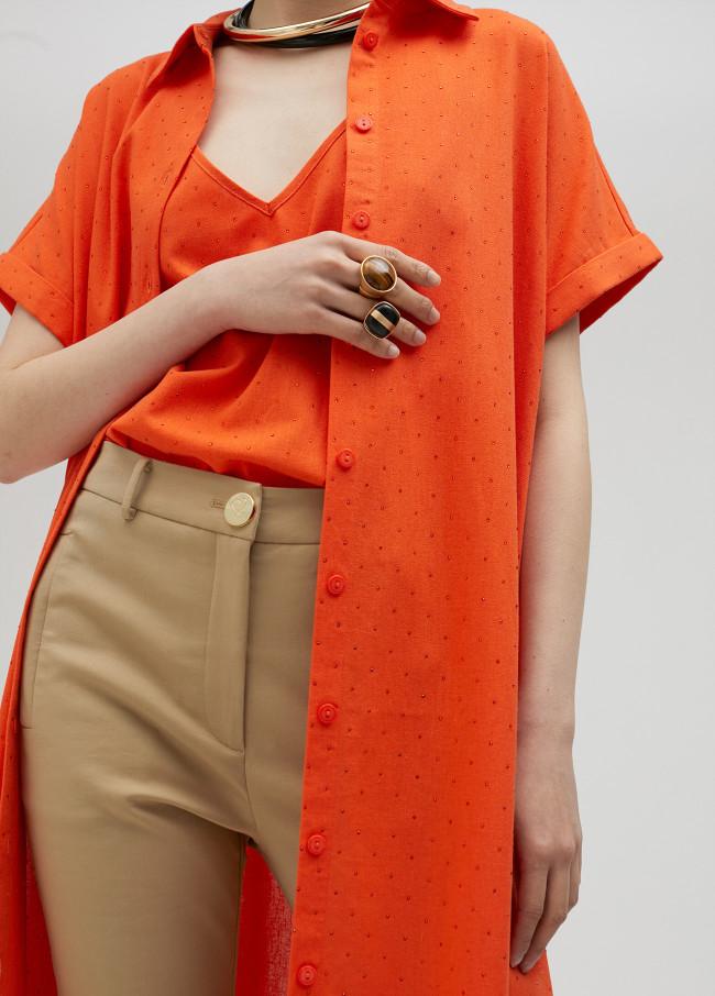 Lola Casademunt Anillo Cuadrado