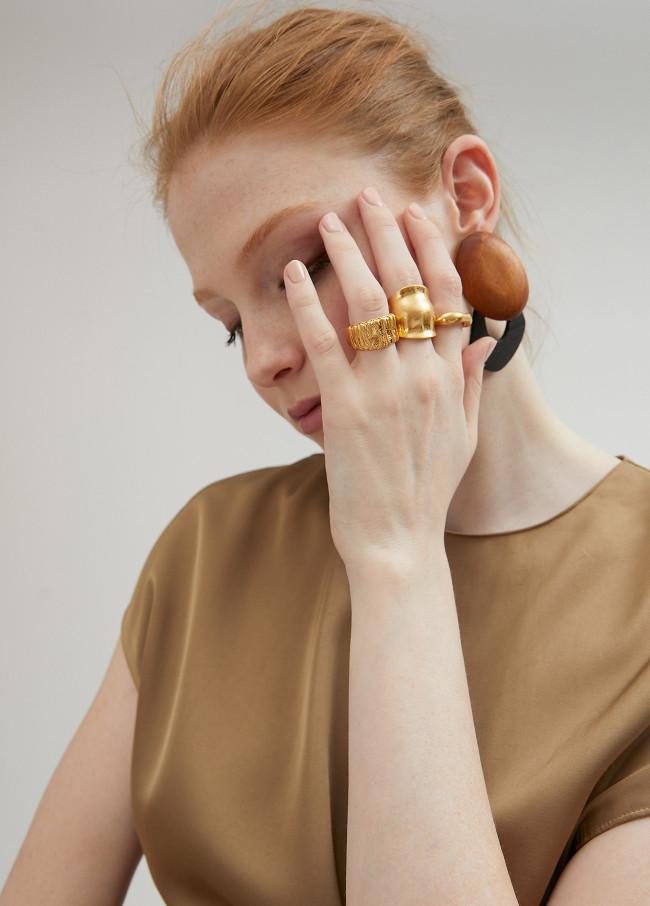 Lola Casademunt Anillo Ondulado