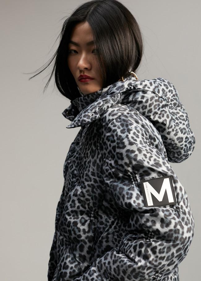 Lola Casademunt Anorak Acolchado Animal Print