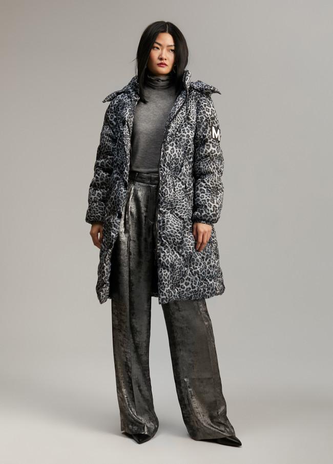 Lola Casademunt Anorak Acolchado Animal Print