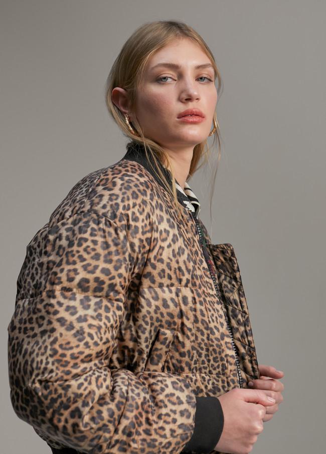Lola Casademunt Anorak Animal Print