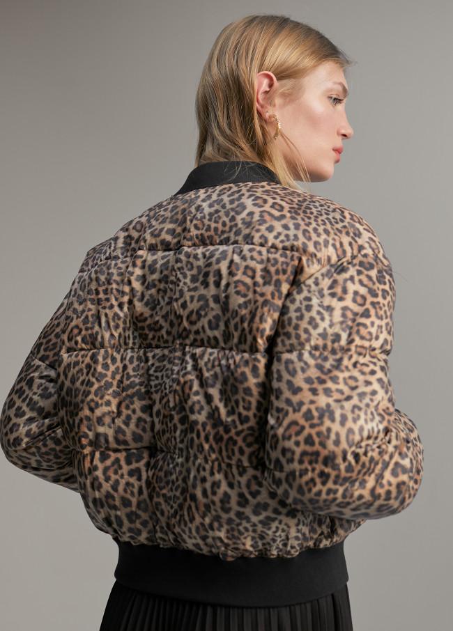 Lola Casademunt Anorak Animal Print