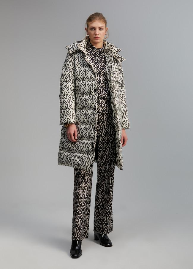 Lola Casademunt Anorak Midi Acolchado Monograma