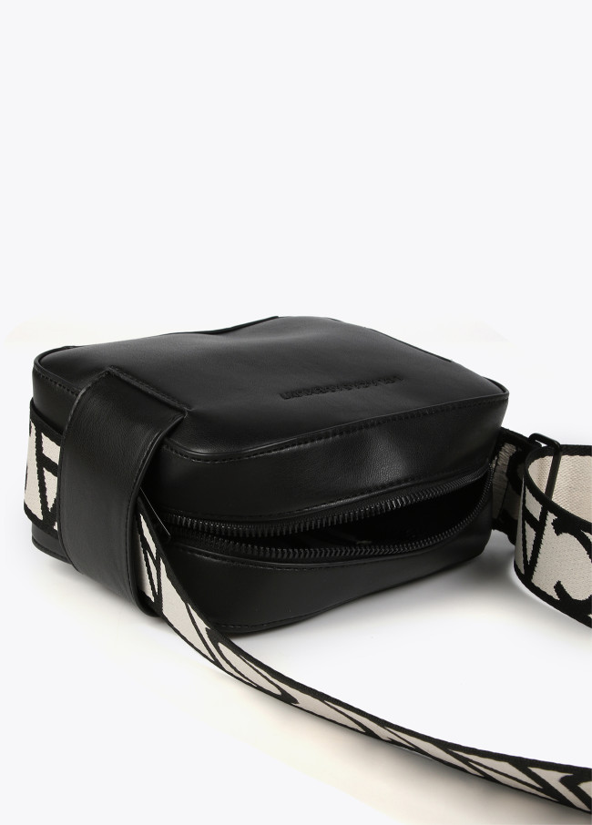 Lola Casademunt Bandolera Con Asas Logotipadas