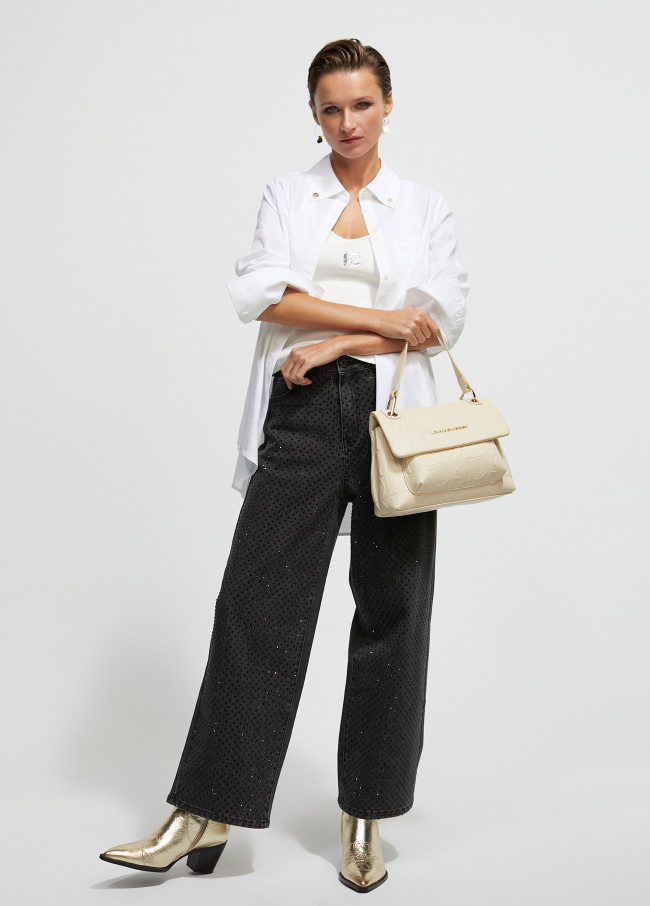 Lola Casademunt Bandolera Logo Grabado