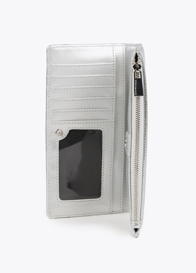 Lola Casademunt Billetero Plateado