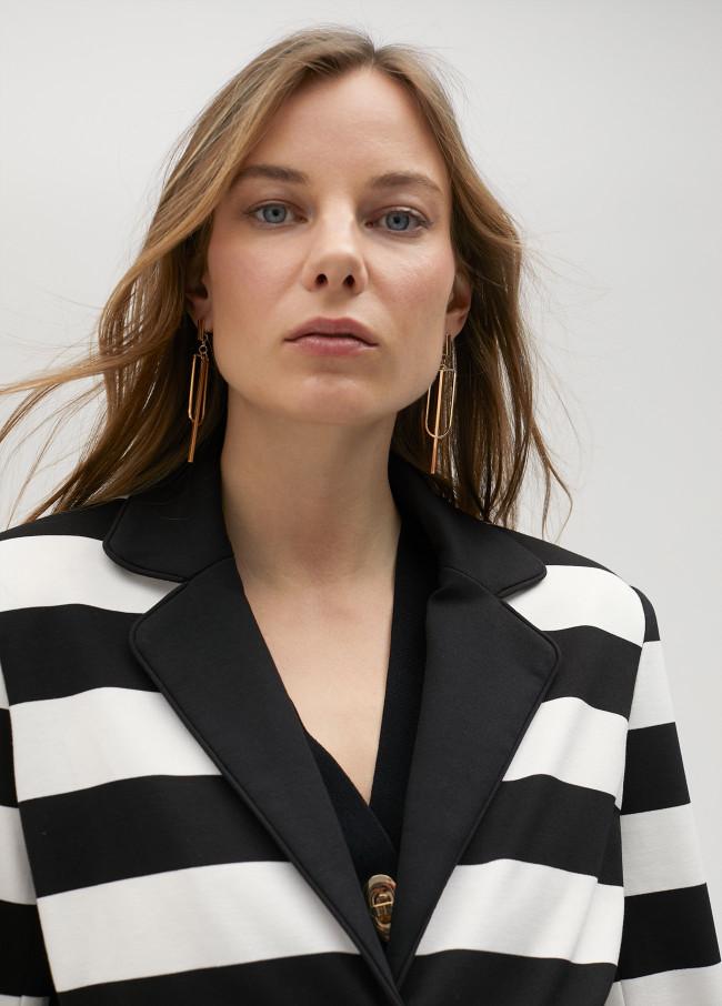 Lola Casademunt Blazer A Rayas