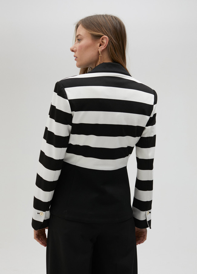 Lola Casademunt Blazer A Rayas