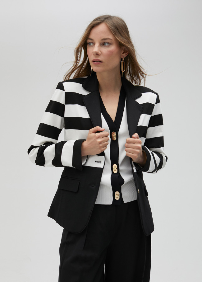lola casademunt Blazer a rayas