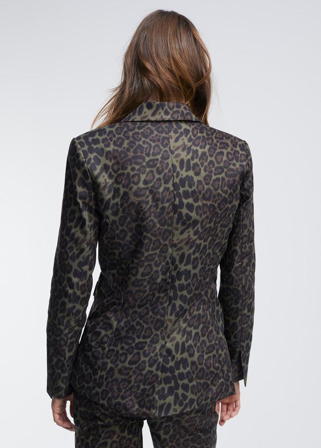 Lola Casademunt Blazer Animal Print