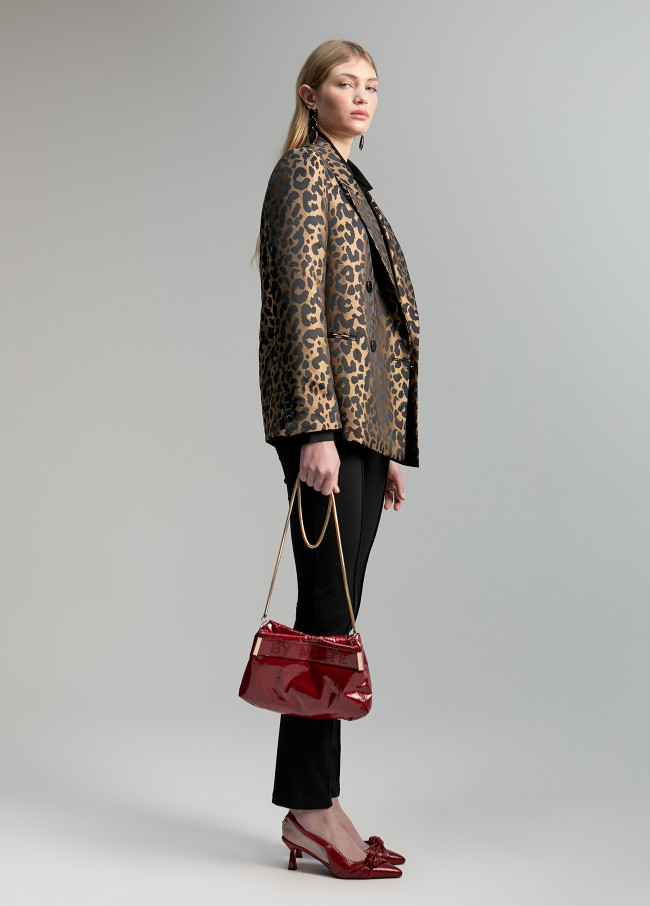 Lola Casademunt Blazer Animal Print