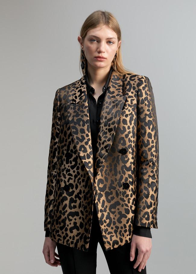 lola casademunt Blazer animal print