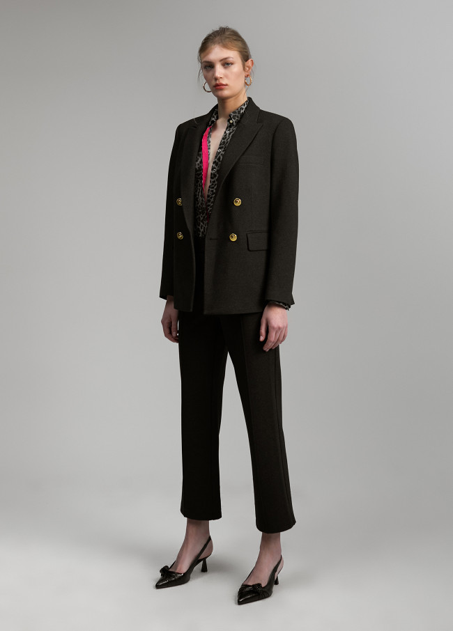 Lola Casademunt Blazer Botón Animal