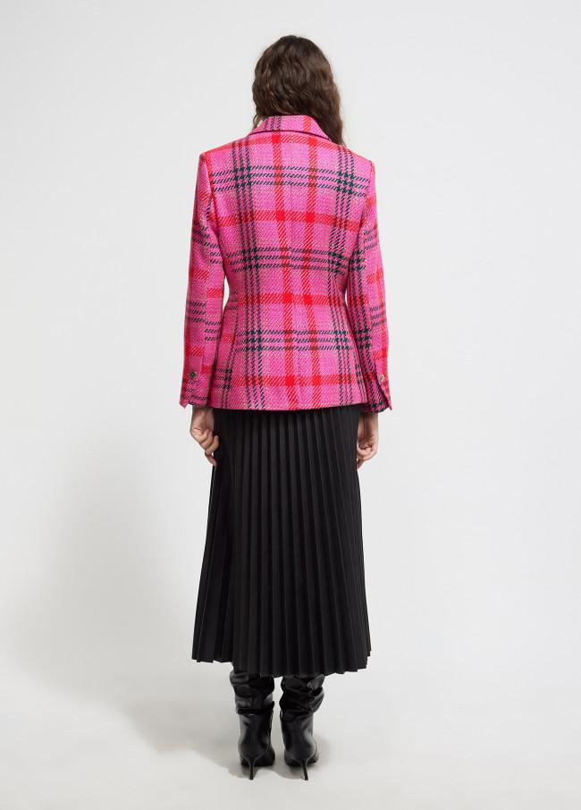 Lola Casademunt Blazer Cuadros Tweed