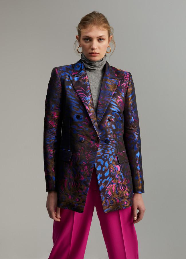 Lola Casademunt Blazer Jacquard Estampado