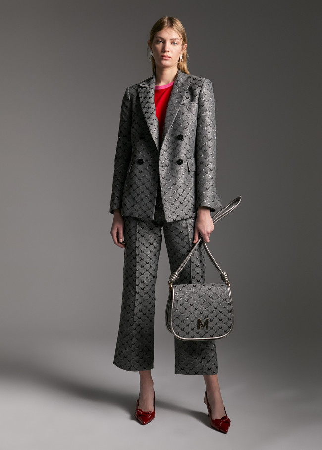 Lola Casademunt Blazer Jacquard Monograma