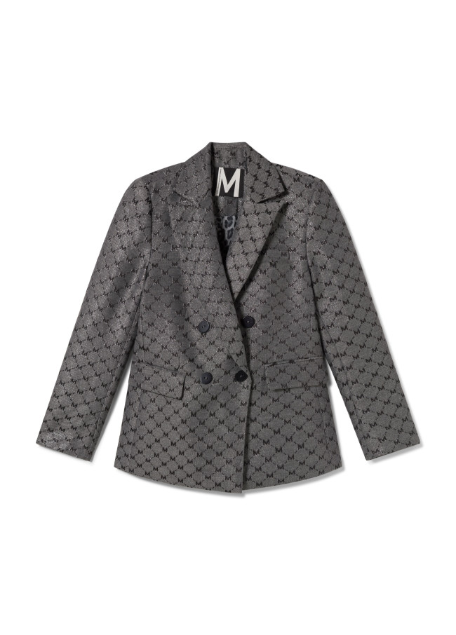 lola casademunt Blazer jacquard monograma