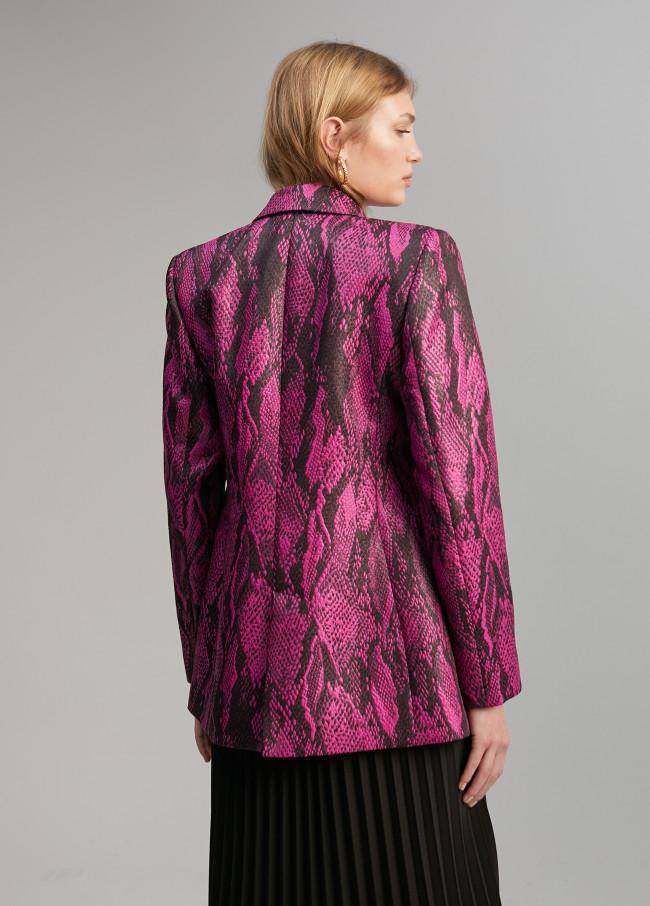 Lola Casademunt Blazer Jacquard Serpiente