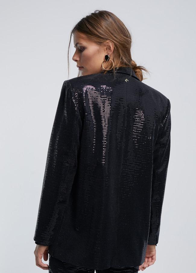 Lola Casademunt Blazer Punto Lentejuela