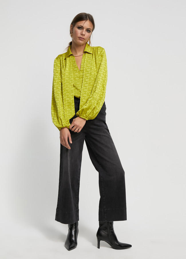 Lola Casademunt Blusa Con Lazo