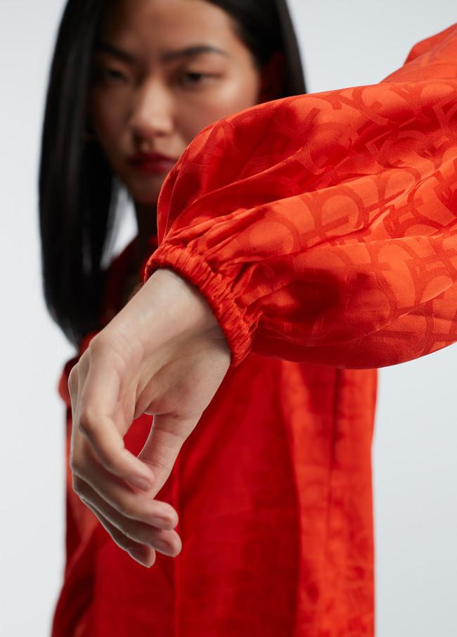 Lola Casademunt Blusa Con Lazo