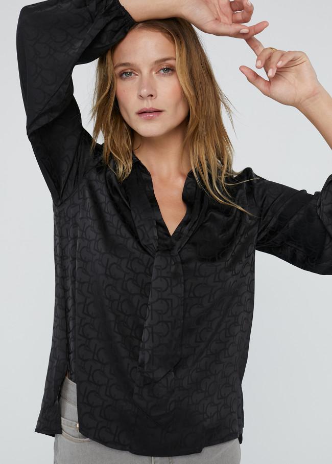 Lola Casademunt Blusa Con Lazo