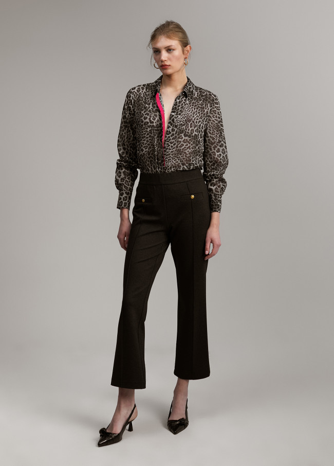 Lola Casademunt Blusa Detalle Contraste