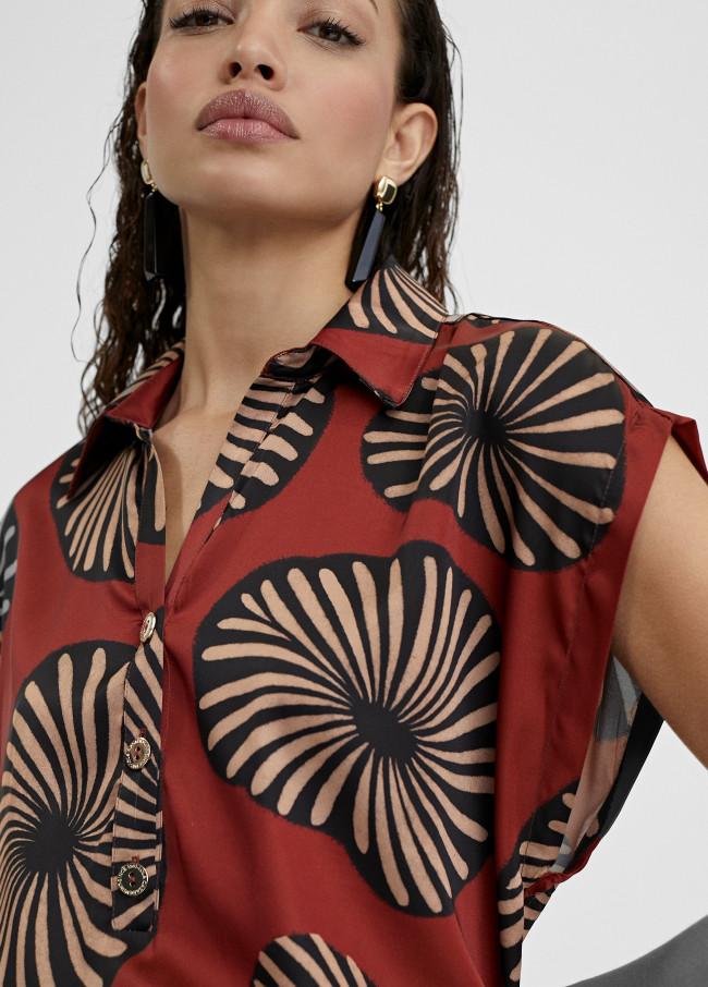 Lola Casademunt Blusa Fluida Estampada