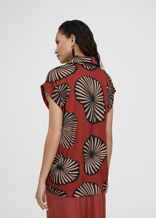 Lola Casademunt Blusa Fluida Estampada