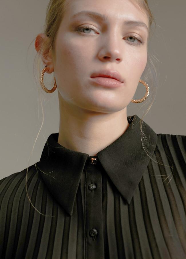 Lola Casademunt Blusa Plisada