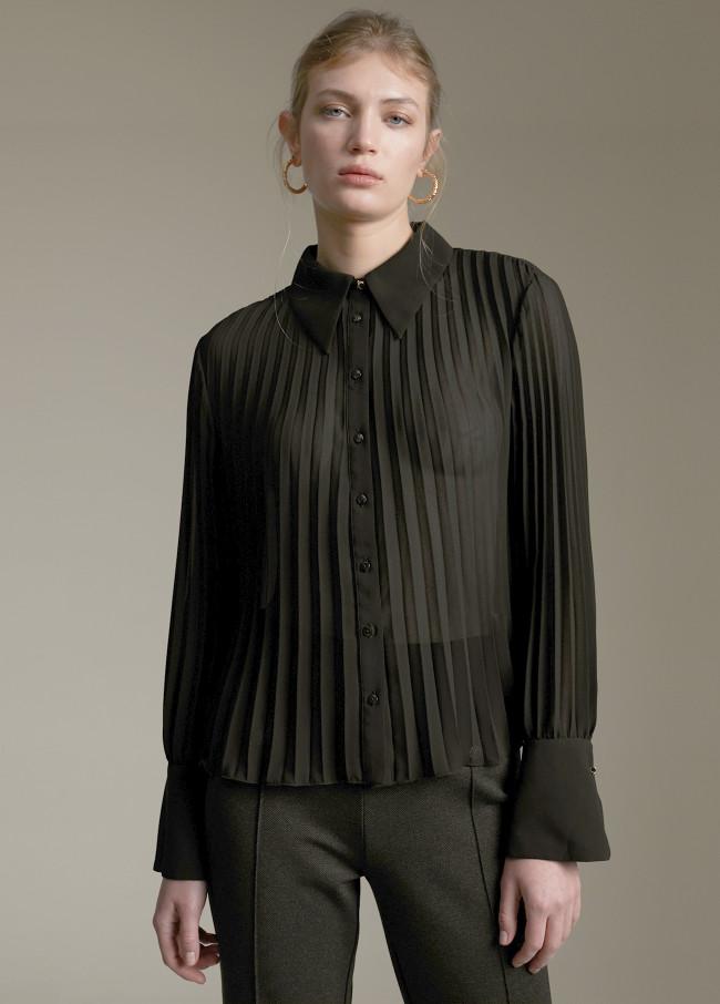 Lola Casademunt Blusa Plisada