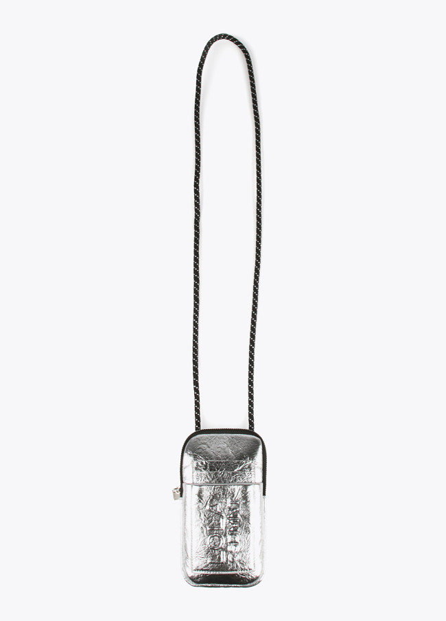 Lola Casademunt Bolsito Porta Móvil Metalizado