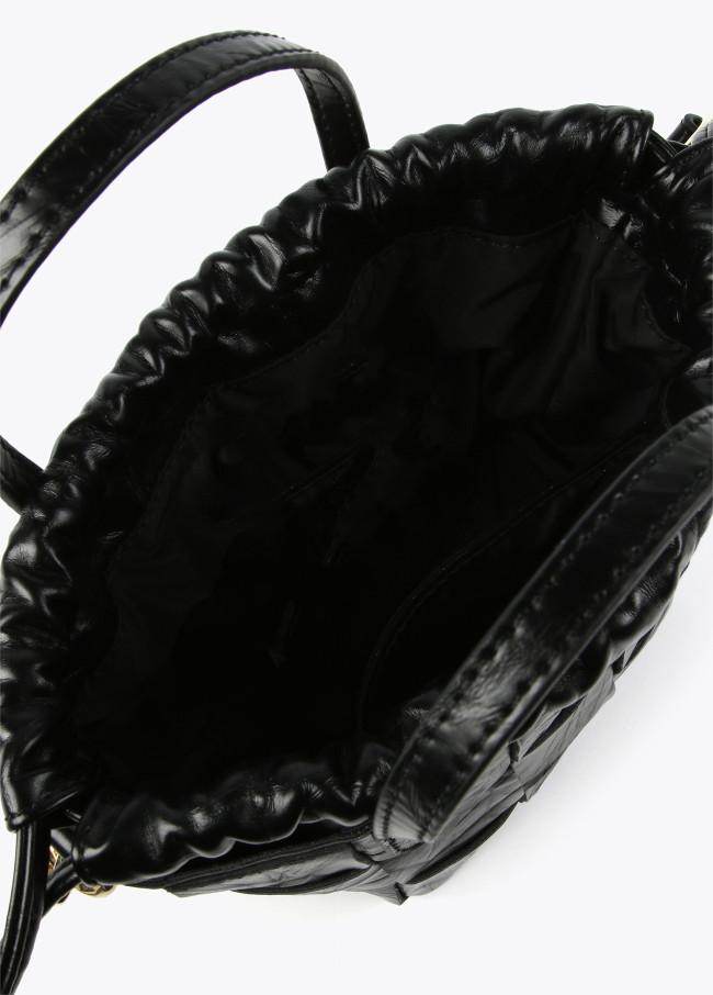 Lola Casademunt Bolsito Trenzado Con Textura