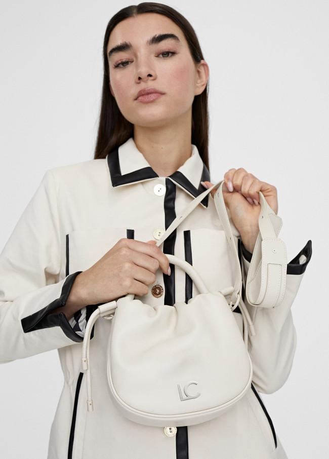 Lola Casademunt Bolso Bandolera Con Logo