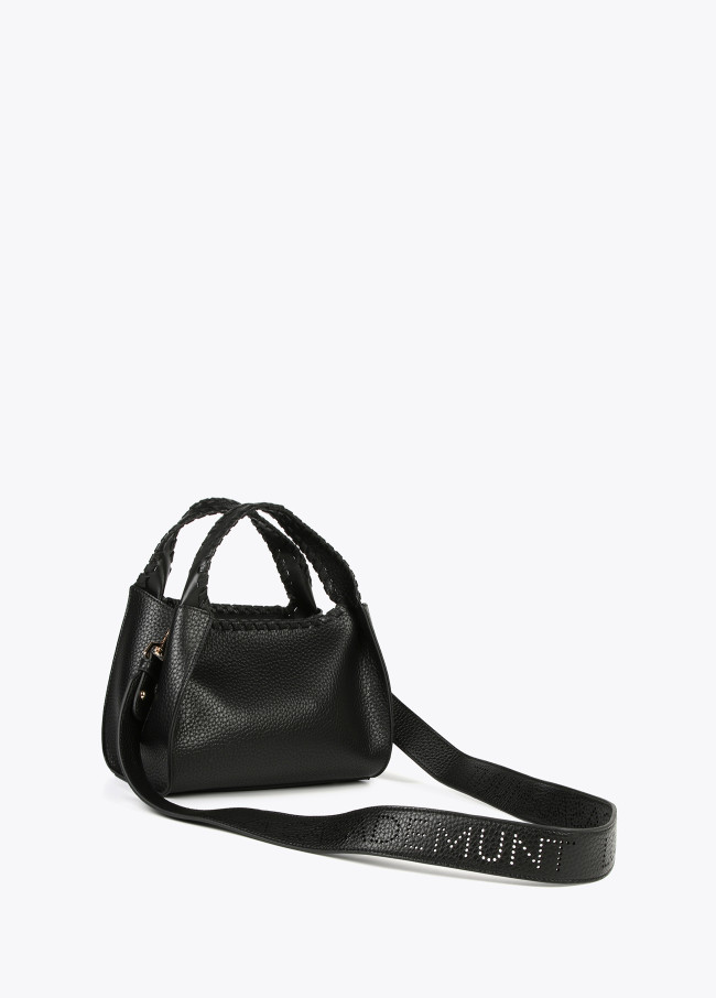 Lola Casademunt Bolso Bandolera Con Pespuntes