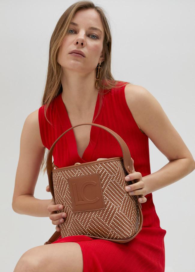 Lola Casademunt Bolso Bucket Trenzado