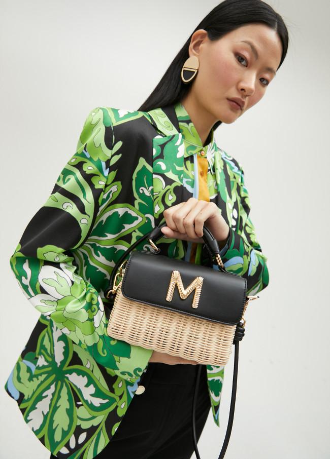 Lola Casademunt Bolso Caja Ratán