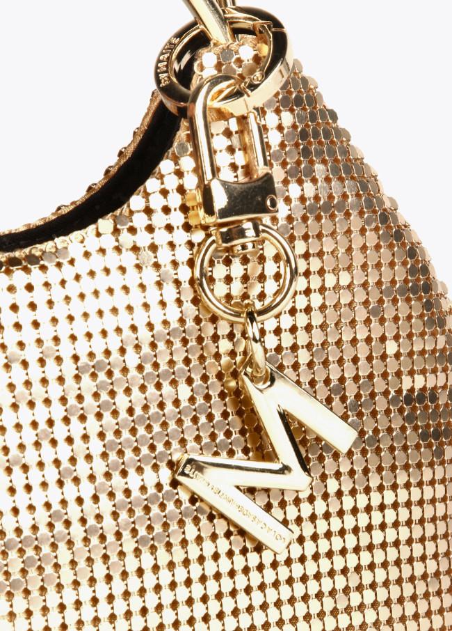 Lola Casademunt Bolso Fiesta Dorado