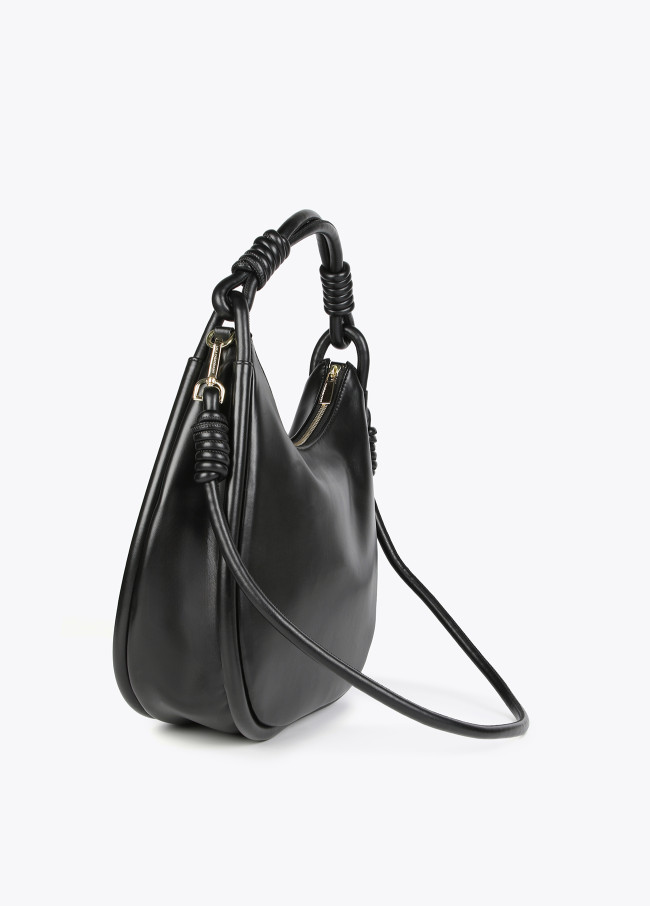 Lola Casademunt Bolso Hobo Con Asas Redondas