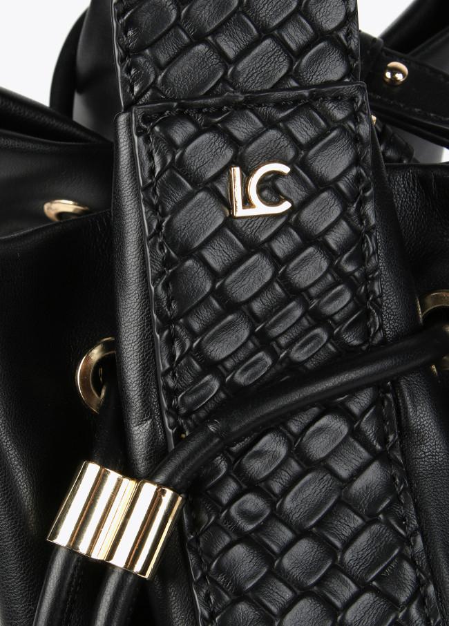 Lola Casademunt Bolso Media Luna Negro